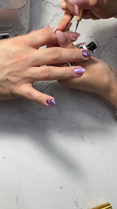 Ruby Nails and Day Spa - Intricate work. Never ceases to AMAZE. - Nail Salons Near Me - Grandville, Michigan