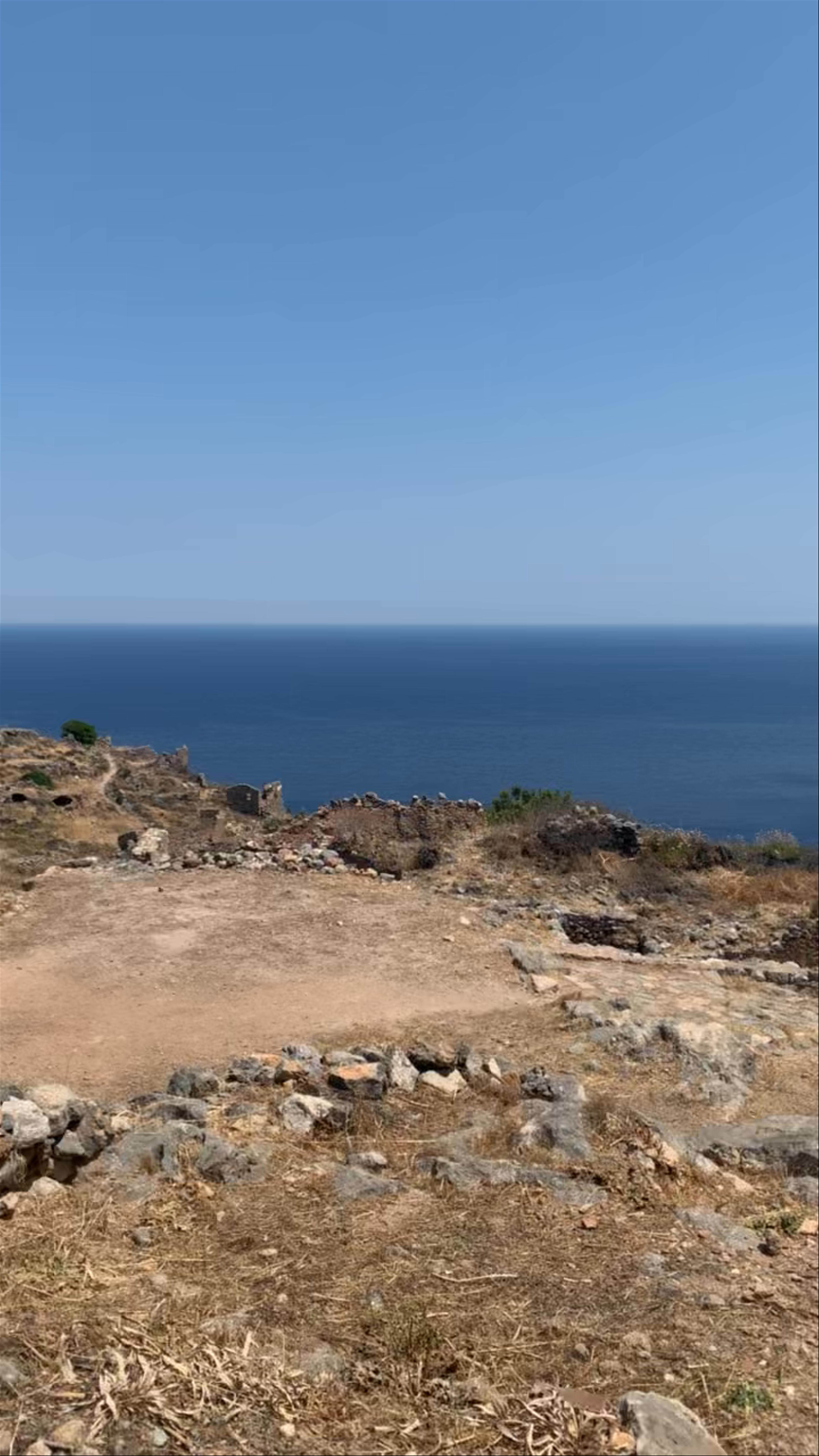 Monemvasia castle