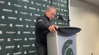 Video thumbnail for video titled Tom Izzo, Impressed by Kur Teng's Shooting Performance Against Indiana - Postgame Press Conference - 01/13/2026