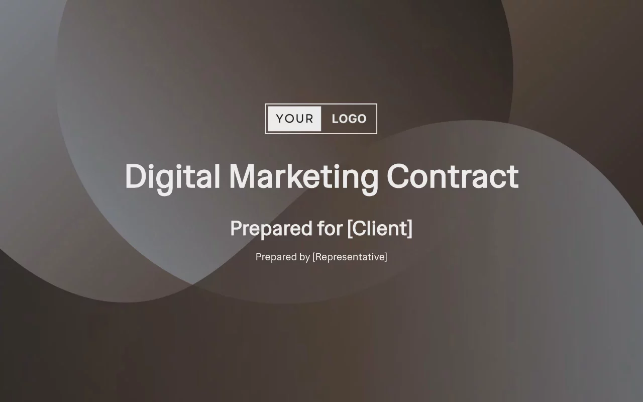 Preview of Digital Marketing Contract Template