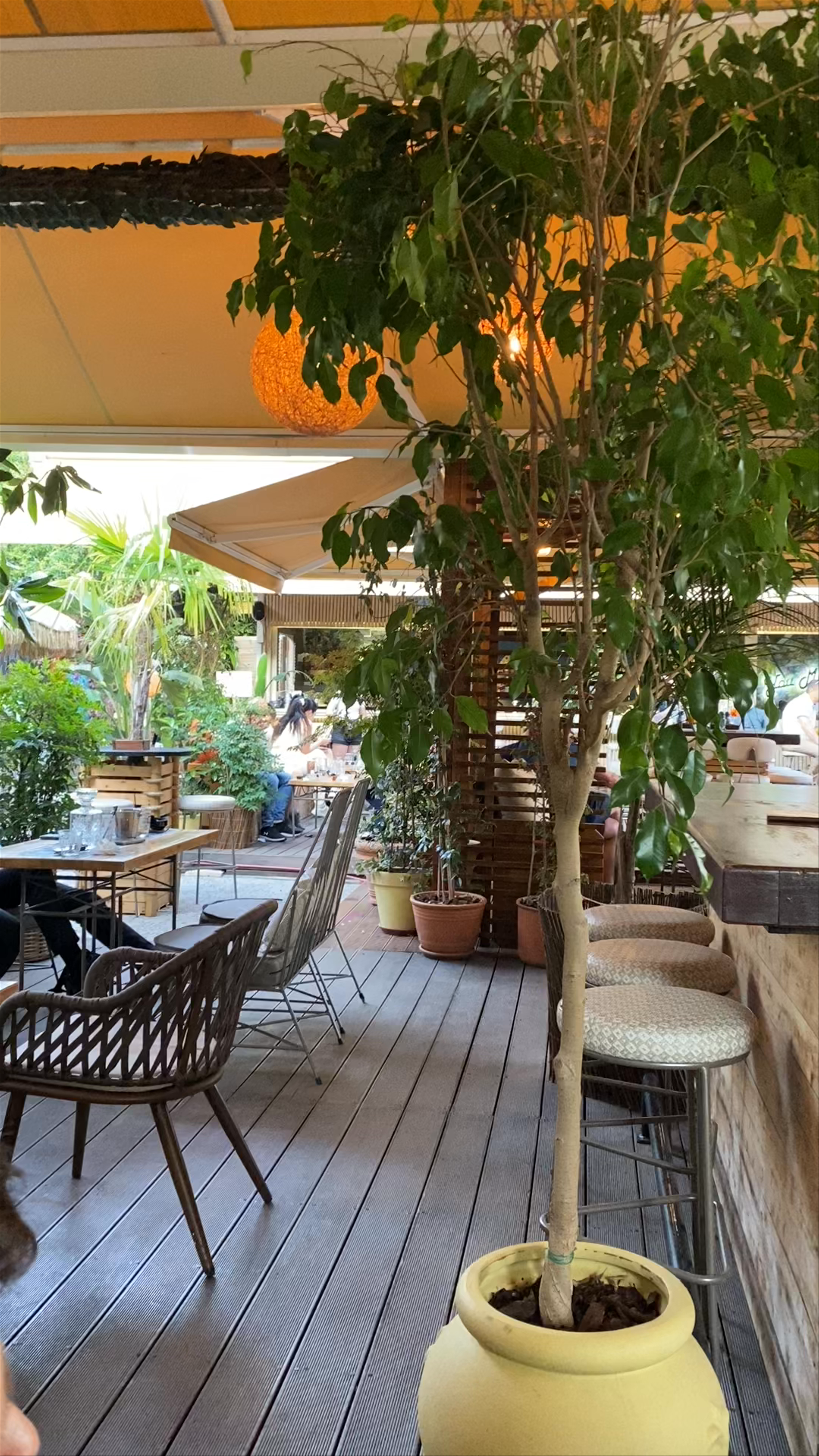 Charming Outdoor Dining at The Monk, Thessaloniki