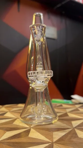 Preview pic of Greek glass lava lamp +Banger combo