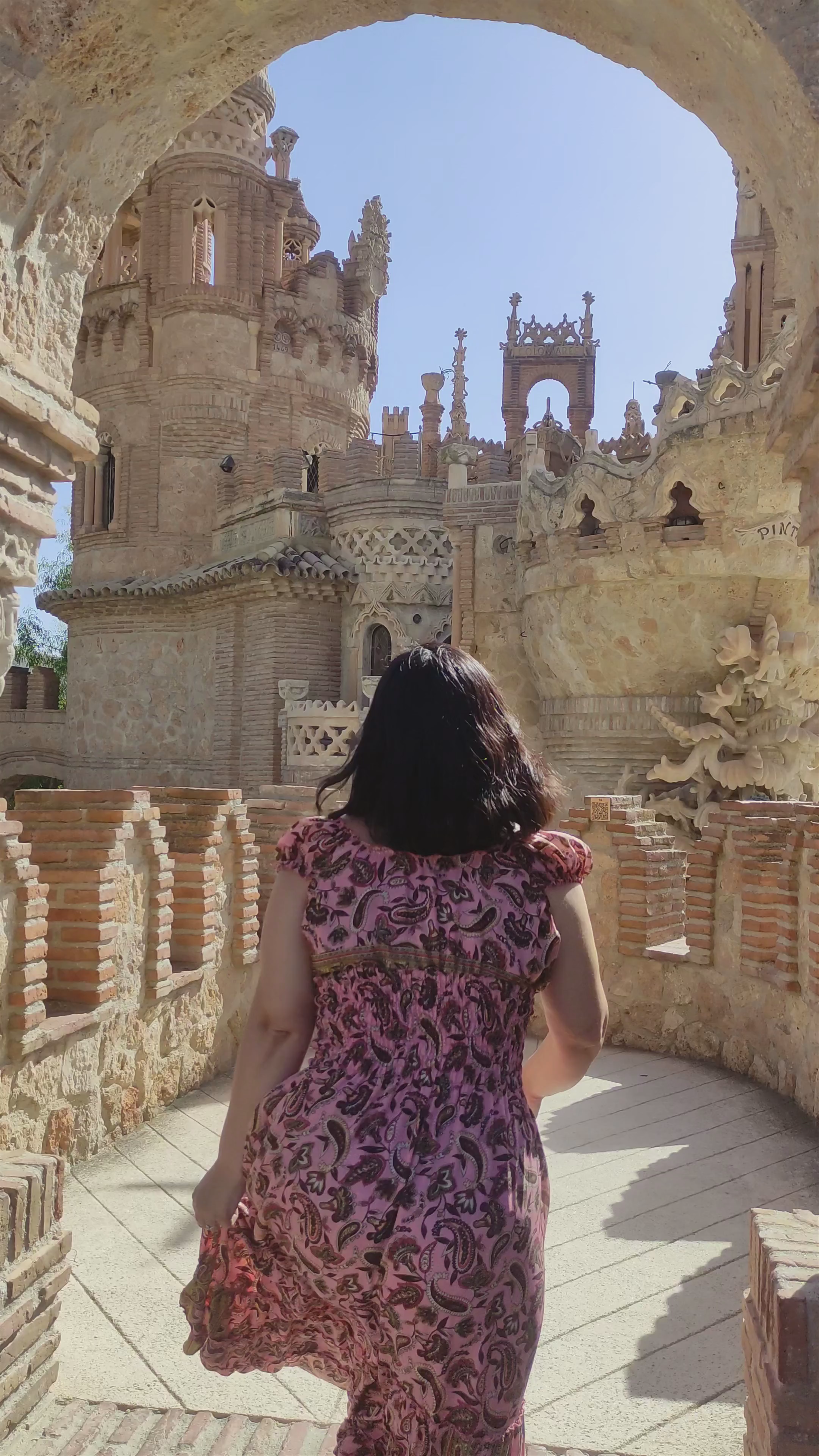 Exploring Castillo Monumento Colomares in Benalmádena, Spain