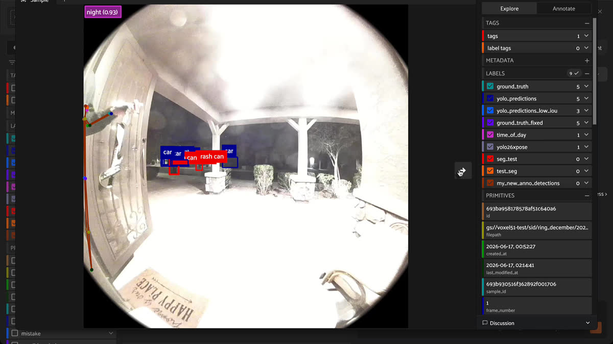 Natural language search for rare lighting scenarios in Voxel51