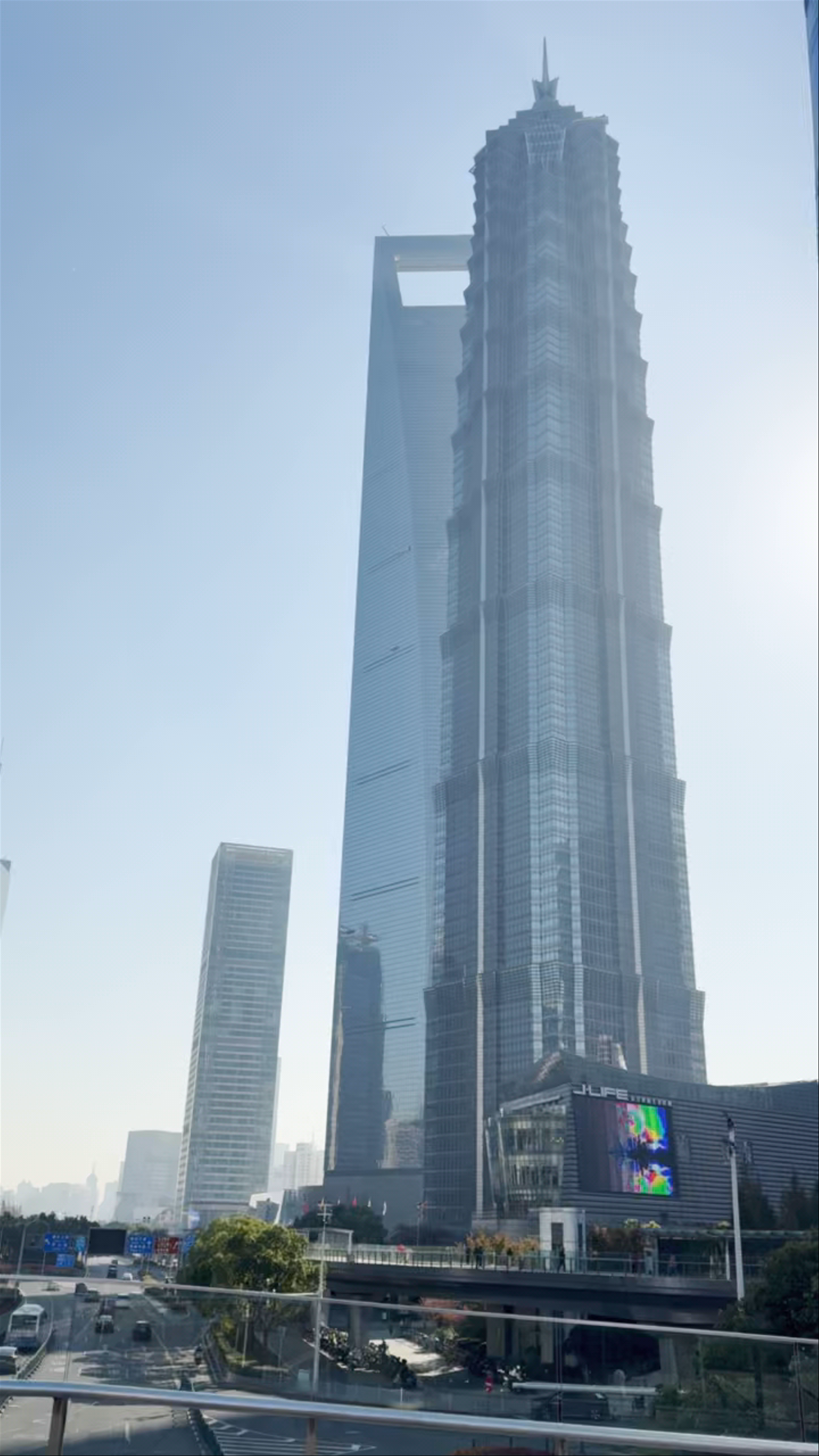 Jin Mao Tower & Shanghai Tower Views in Lujiazui, Shanghai