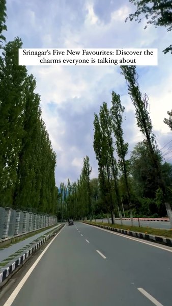 Photo of Srinagar's five new 