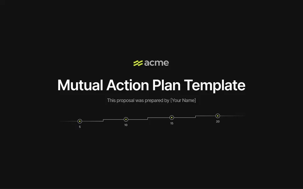 Preview of Mutual Action Plan Template