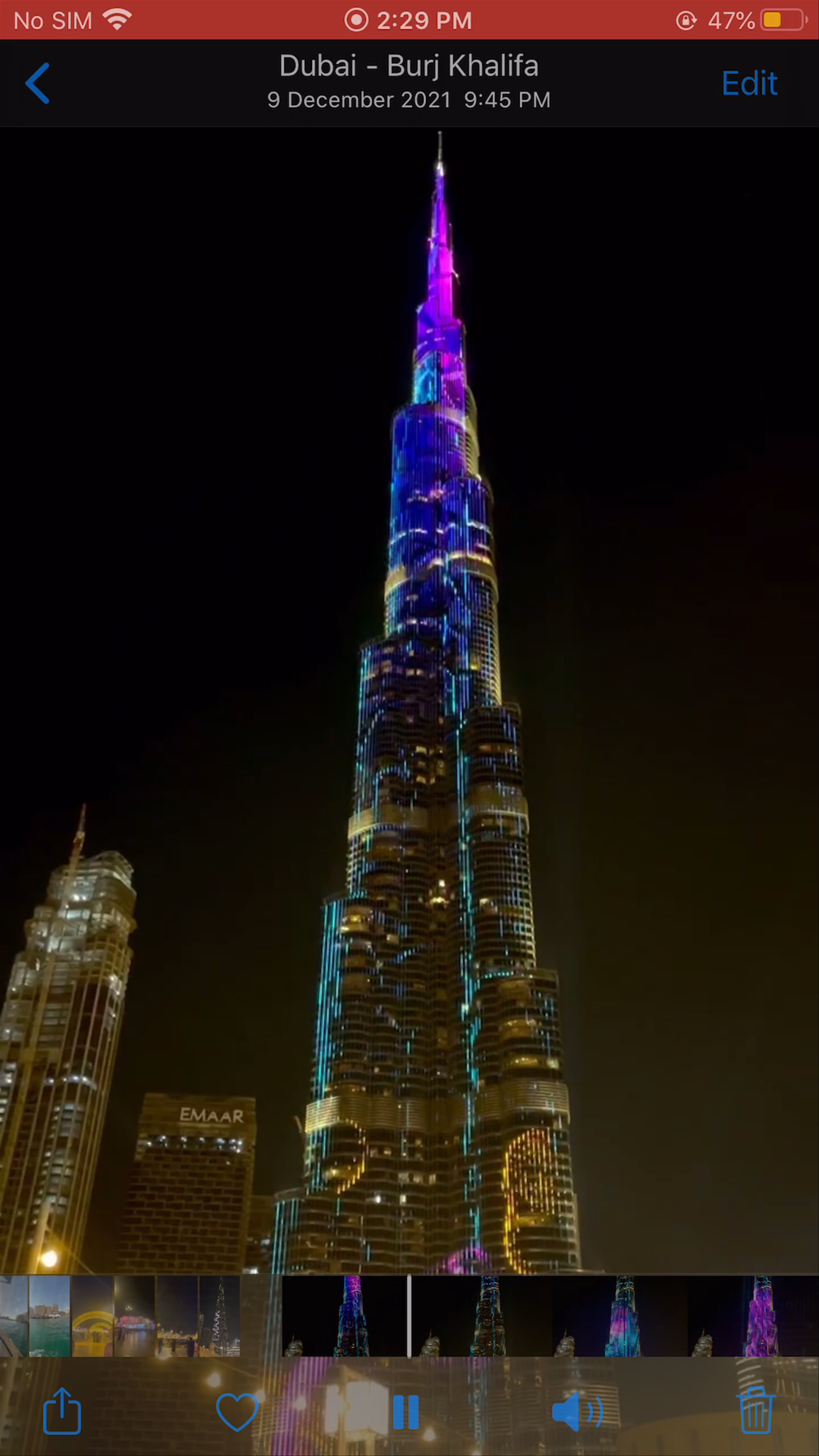 Burj Khalifa Light Show: Dubai's Nighttime Spectacle