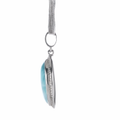 Larimar Long Oval Necklace