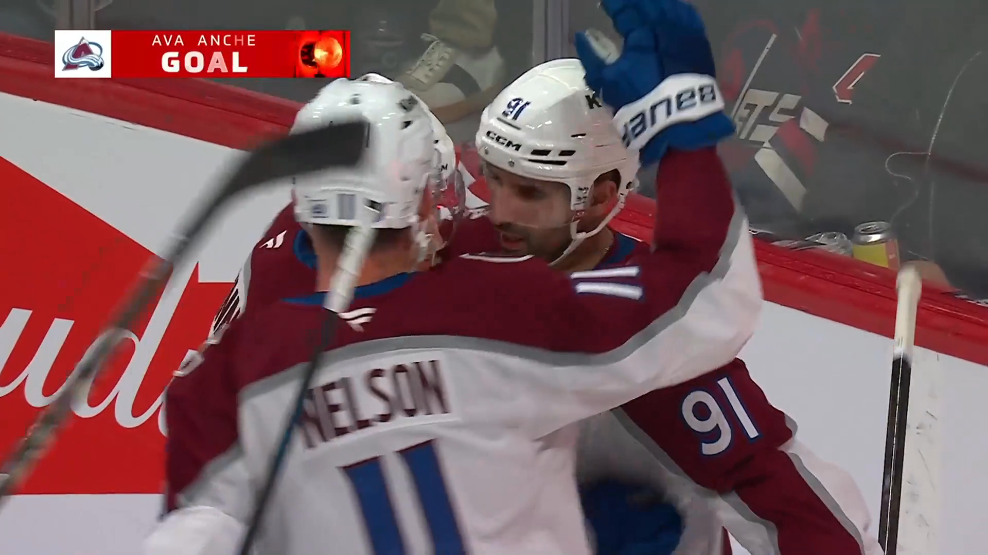 MacKinnon scores twice in the third period to seal the win for Colorado · Mar 26, 2026