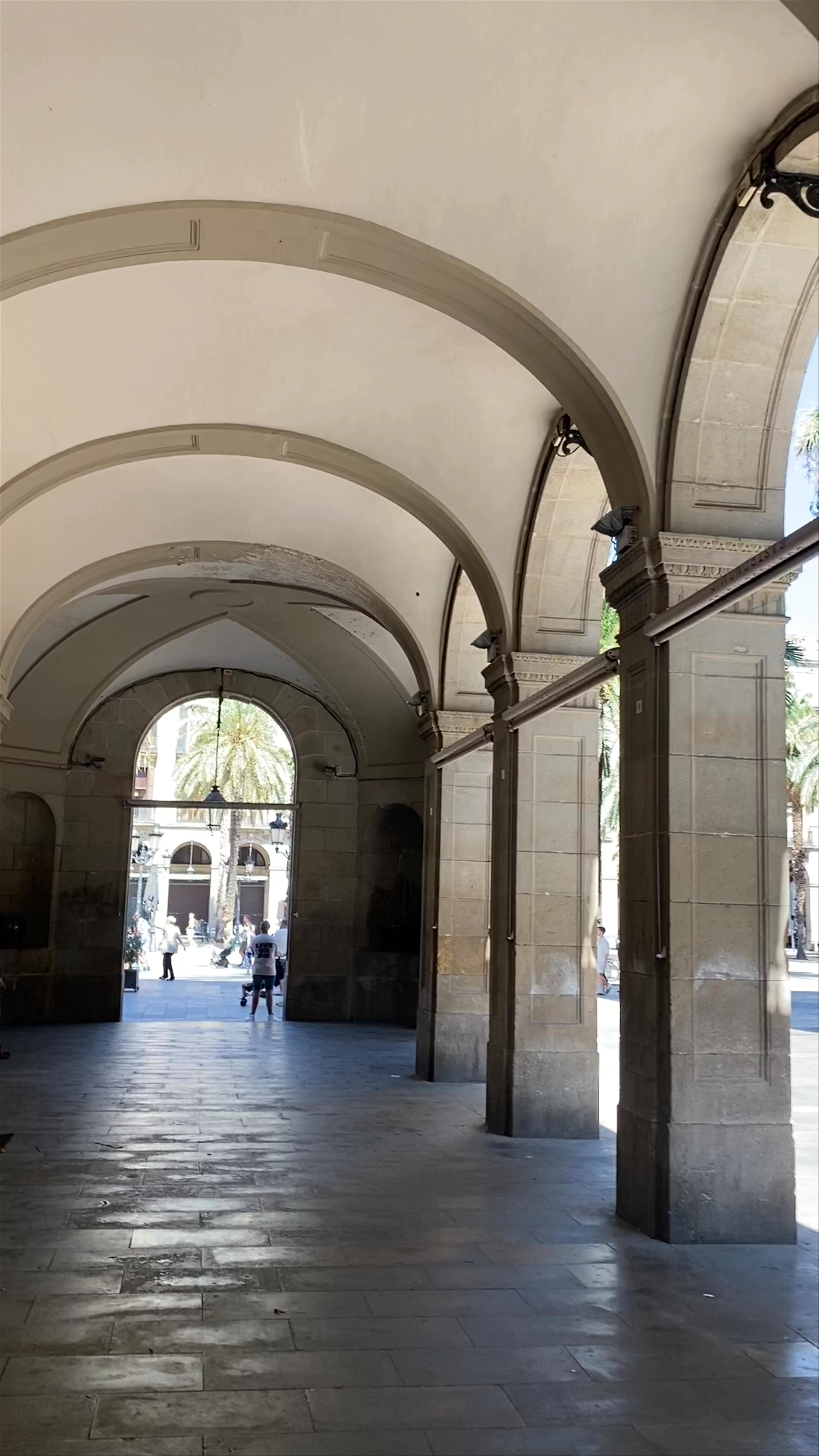 Plaça Reial, Barcelona, Spain
