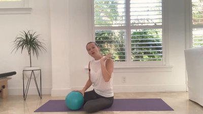 PILATES WITH SMALL BALL 30min