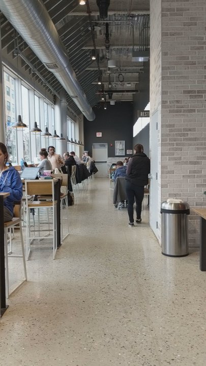 Allegro Coffee Roasters - Allegro Coffee: Major Seating Area. Outlets galore! - Coffee Roasteries Near Me - Chicago, Illinois