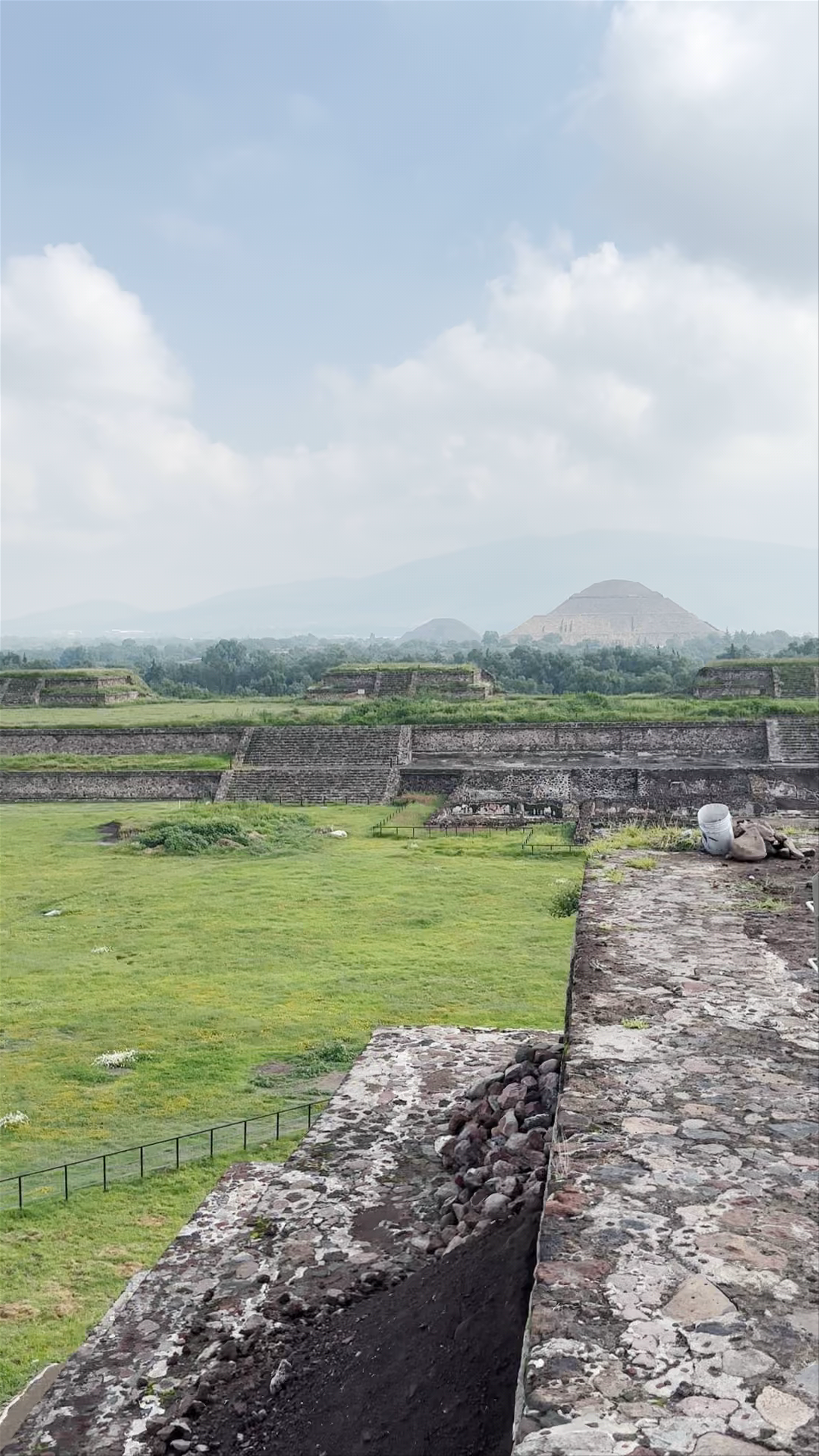 Sunrise Views from the Pyramid of the Sun at Teotihuacán