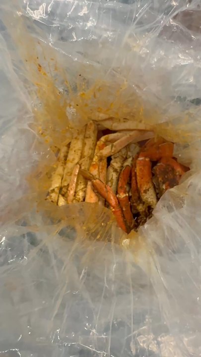 2 AM Project - Inside of the crab boil comes with corn and potatoes you get two of each - Seafood Near Me - Baltimore, Maryland