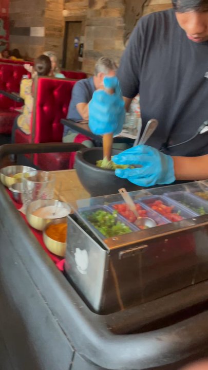 Calaveras Cantina - Making Guacamole - Mexican Near Me - Jupiter, Florida