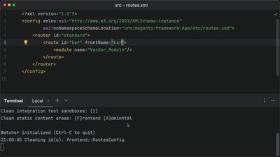 Configure automatic cache clearing in Magento