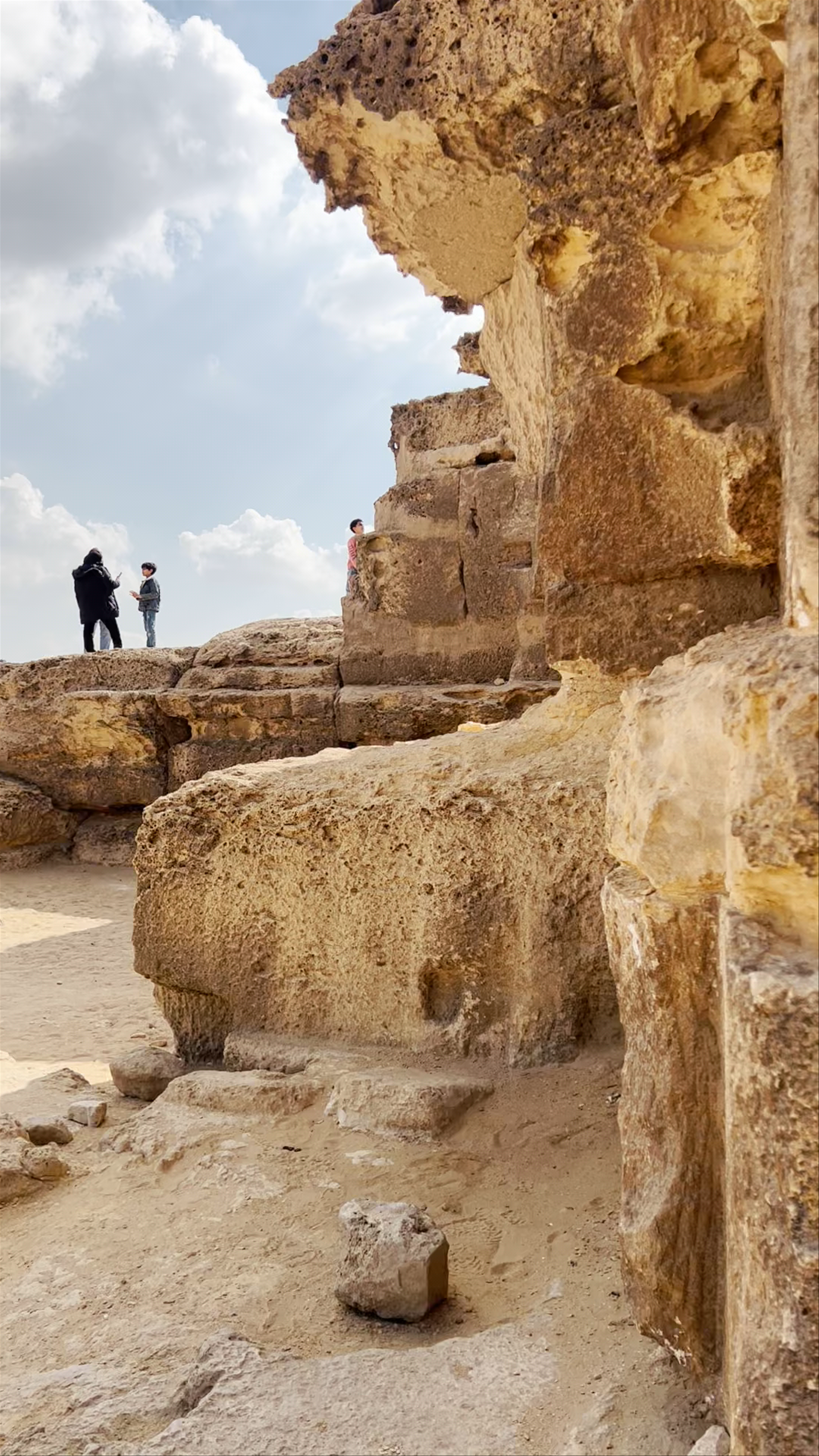 Mystical Mortuary Temple of Khafre in Al Haram, Egypt