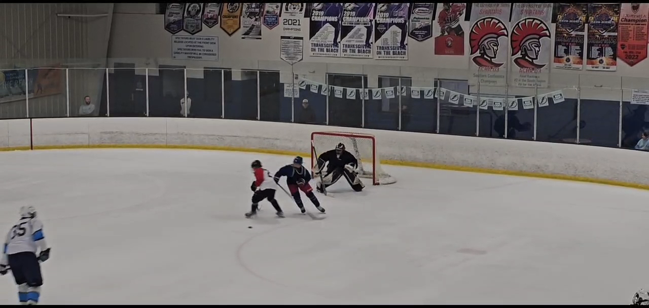 Isaac Nguyen's Scrimmage with Clearwater Ice Storms.