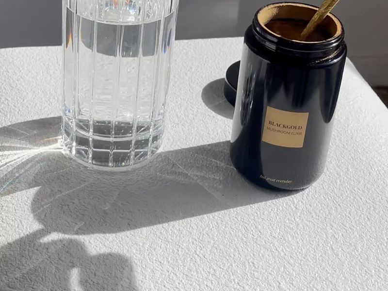 Organic mushroom elixir