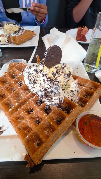 & Waffles - It was so good  yesterday I had to come again an up my portion size - Breakfast & Brunch Near Me - Long Beach, California