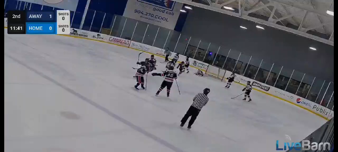 Alexander Porter: Returns to the ice after a PK with a snipe from the point.