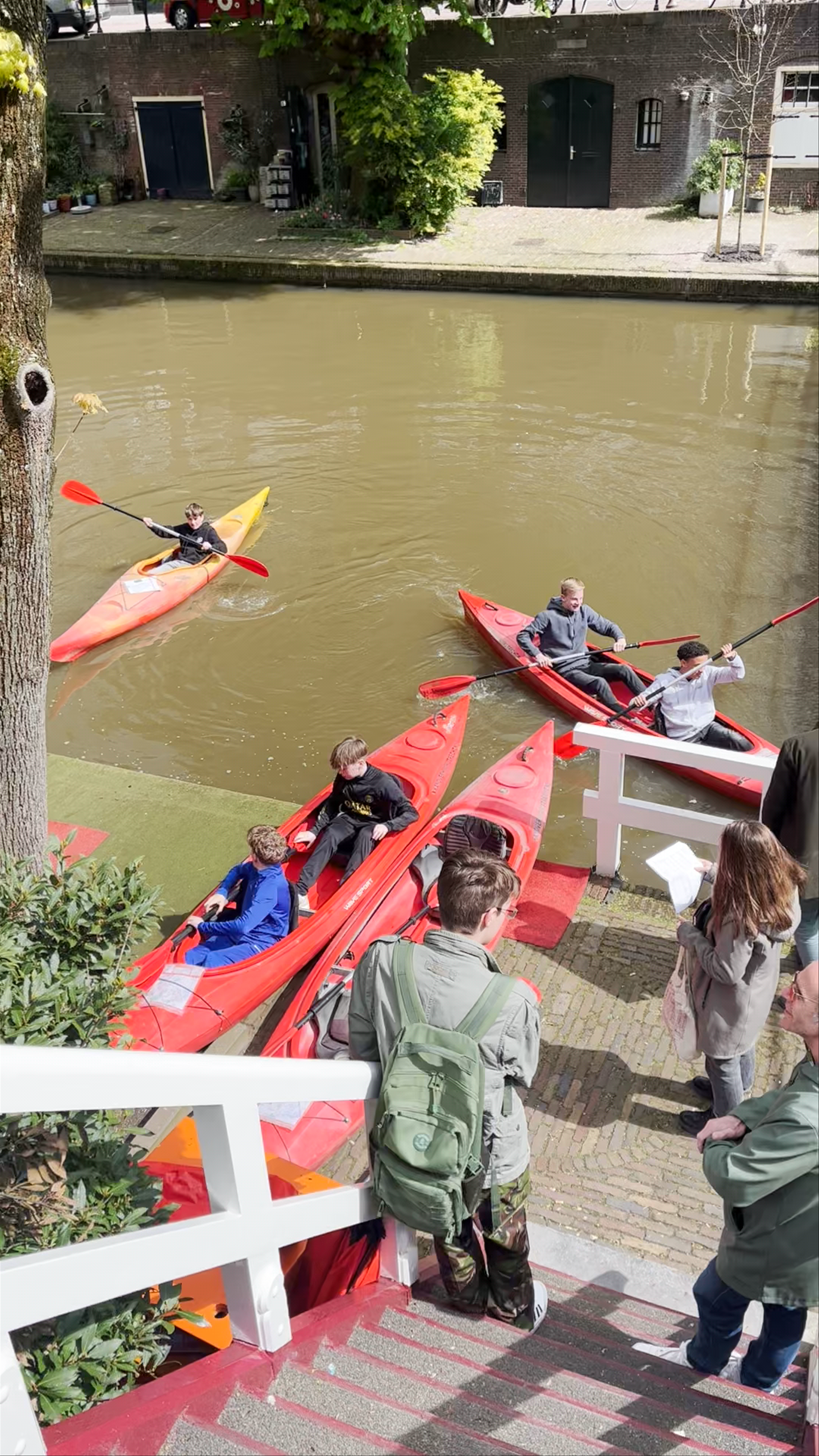 Canoe Rental Adventure on Oudegracht Canal, Utrecht