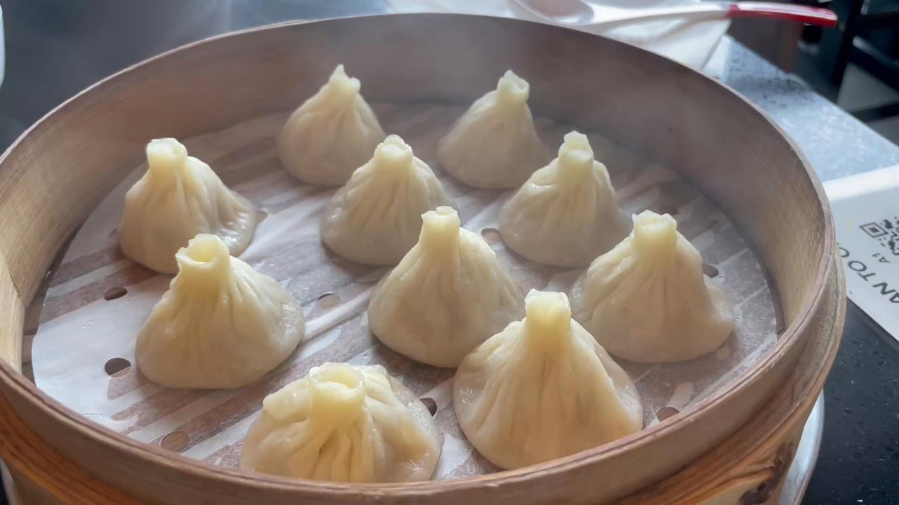 Steam Dumpling - Look at that steam! - Noodles Near Me - Stafford, Texas