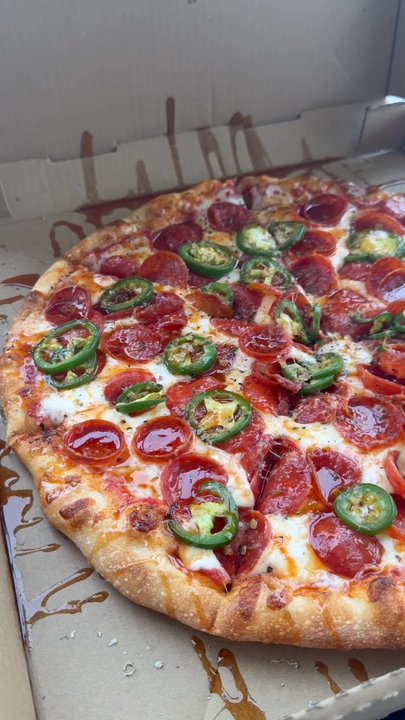 South Polk Pizzeria - 14" Texas Sweet Heat - Pizza Near Me - Dallas, Texas
