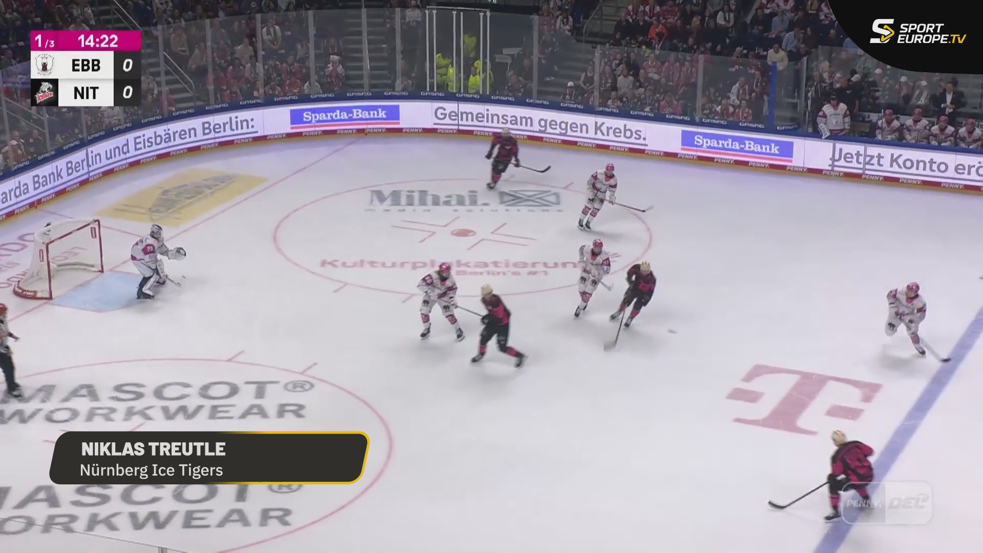 DEL Match Day 6: Niklas Treutle (vs Eisbären Berlin)