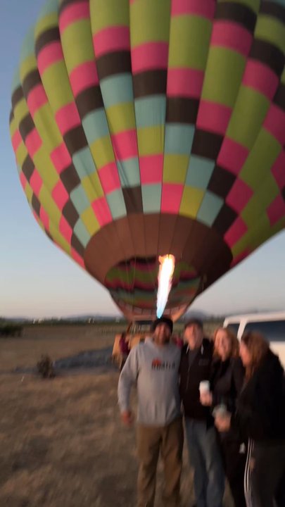 Compass Balloons - Flight moments - Hot Air Balloons Near Me - Temecula, California