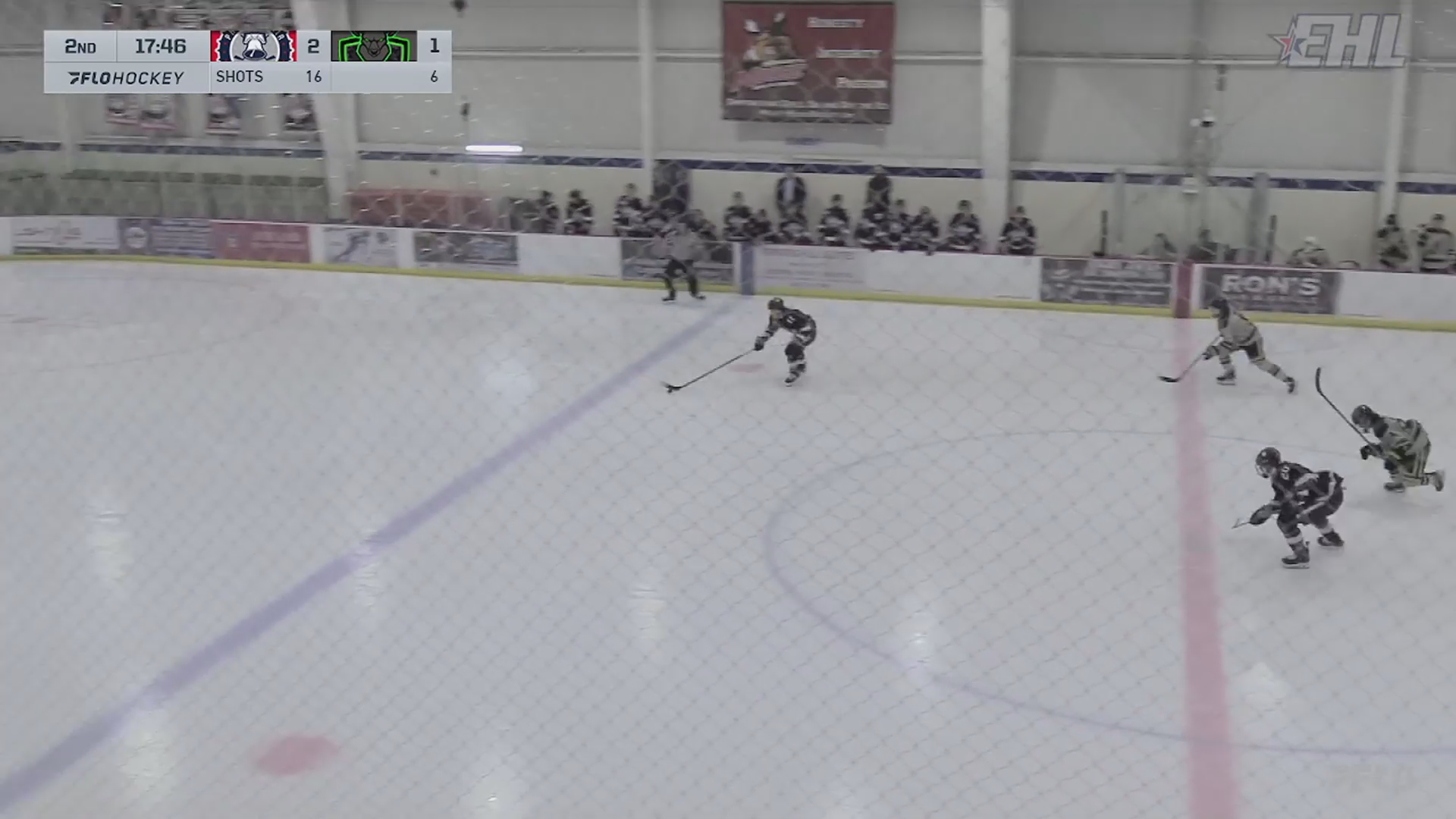 60+ Saves versus EHL Philadelphia Hockey Club