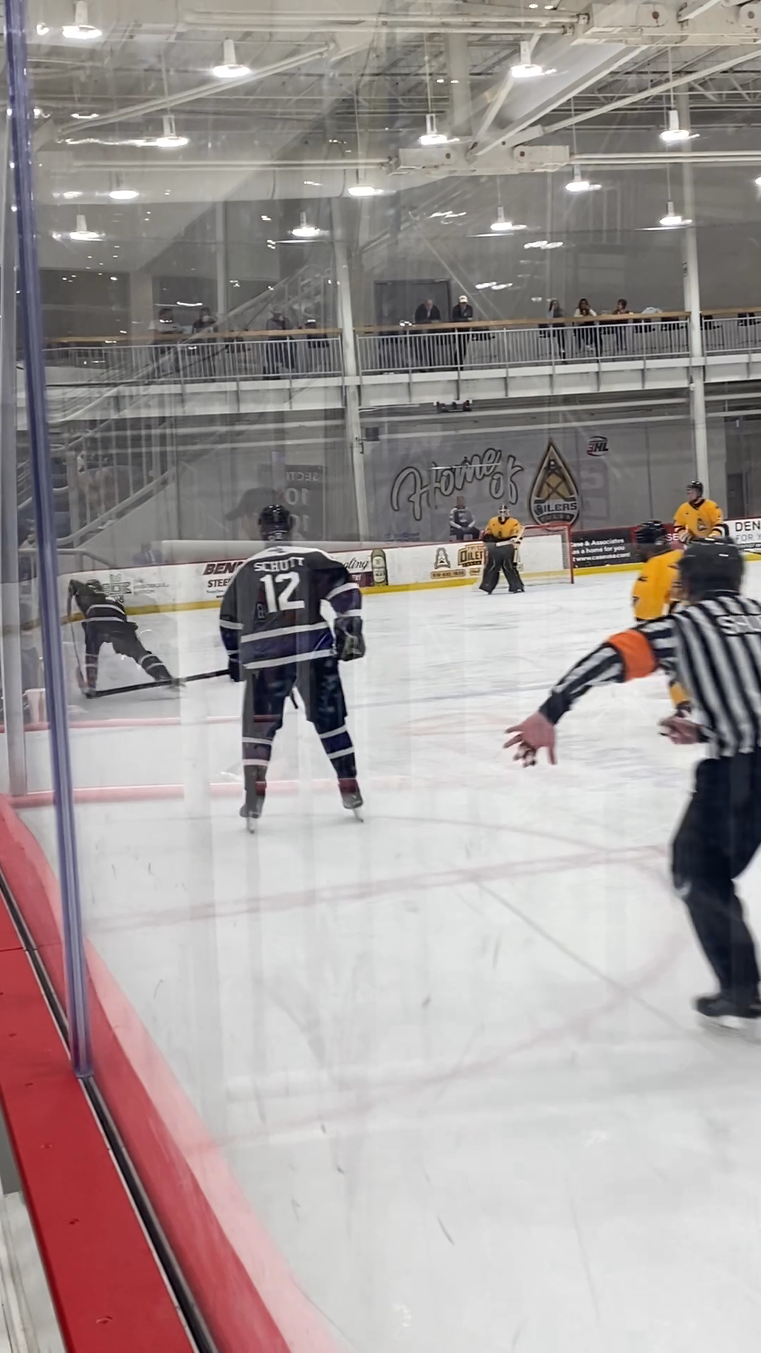 Elias Schutt: Texas Jr. Brahmas Goal on 4 point night