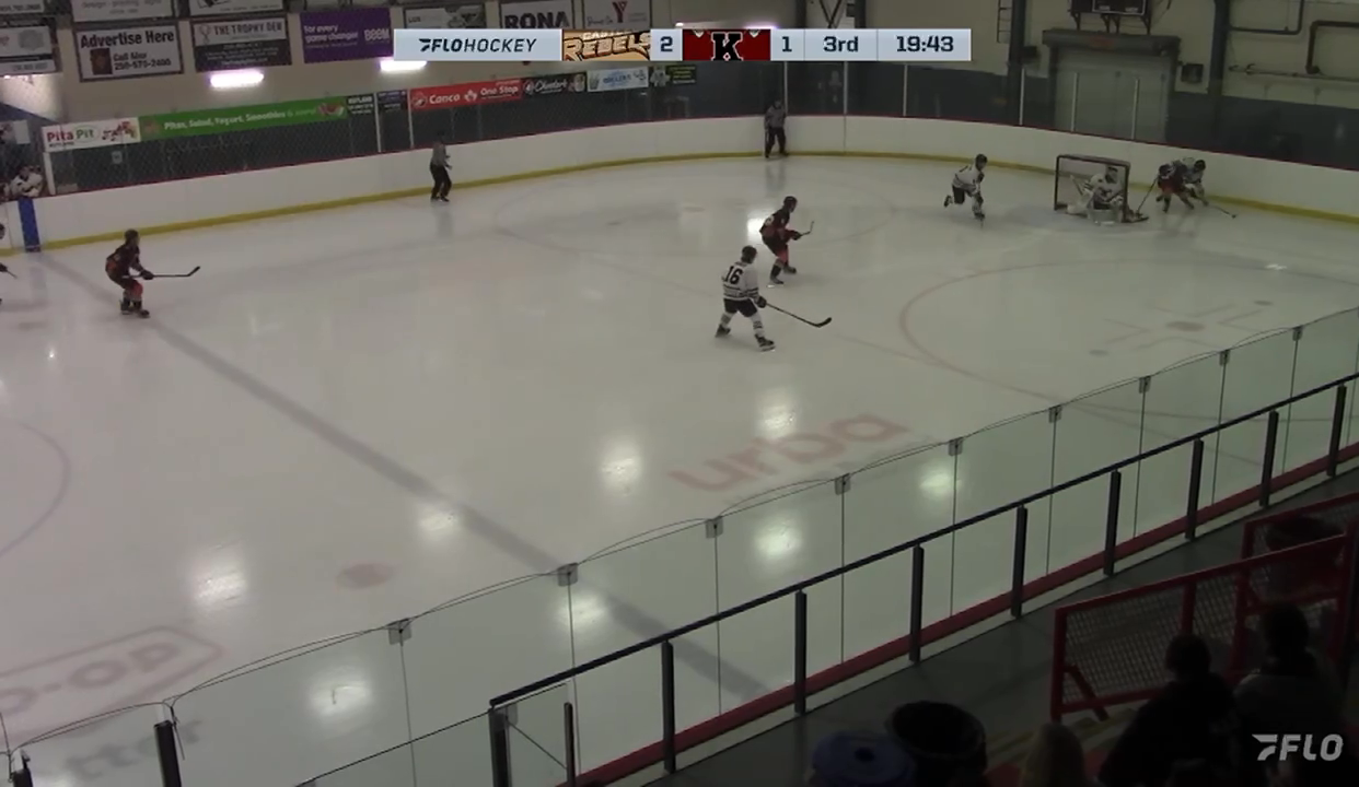 Joshua Gamble's Lightning Speed Creates Scoring Opportunity by Beating an Icing Call