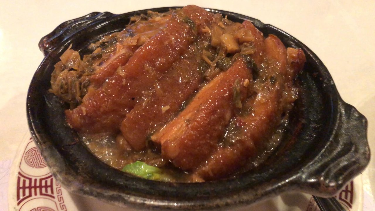Silver House - Pork belly and preserved mustard greens clay pot - Chinese Near Me - San Mateo, California