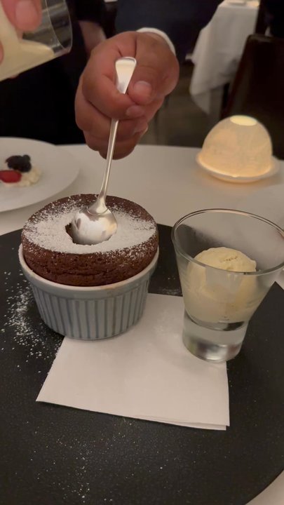 Caravaggio - Chocolate soufflé - Italian Near Me - New York, New York