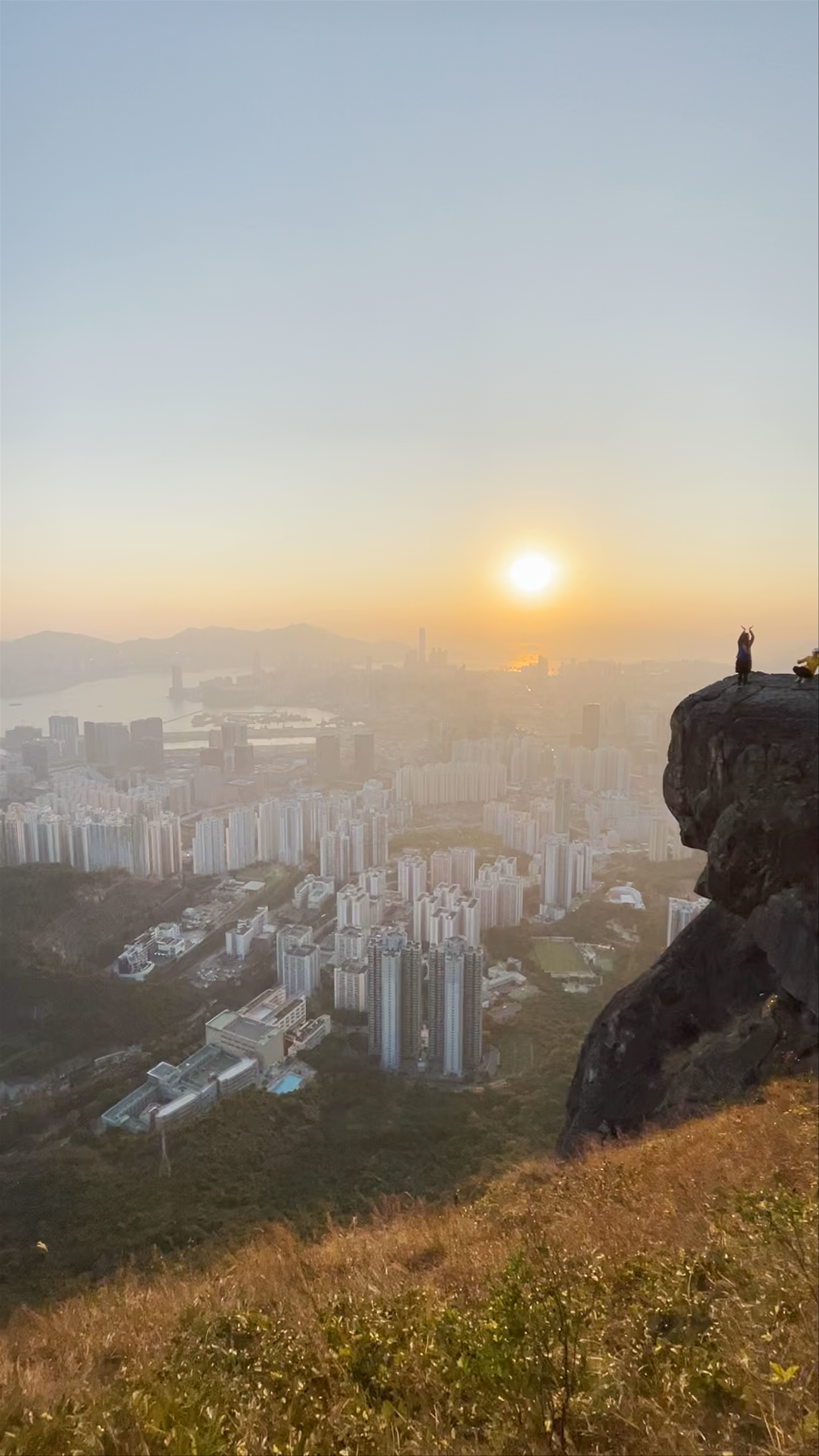 Sunset Hike at Suicide Cliff, Kowloon Peak, Hong Kong