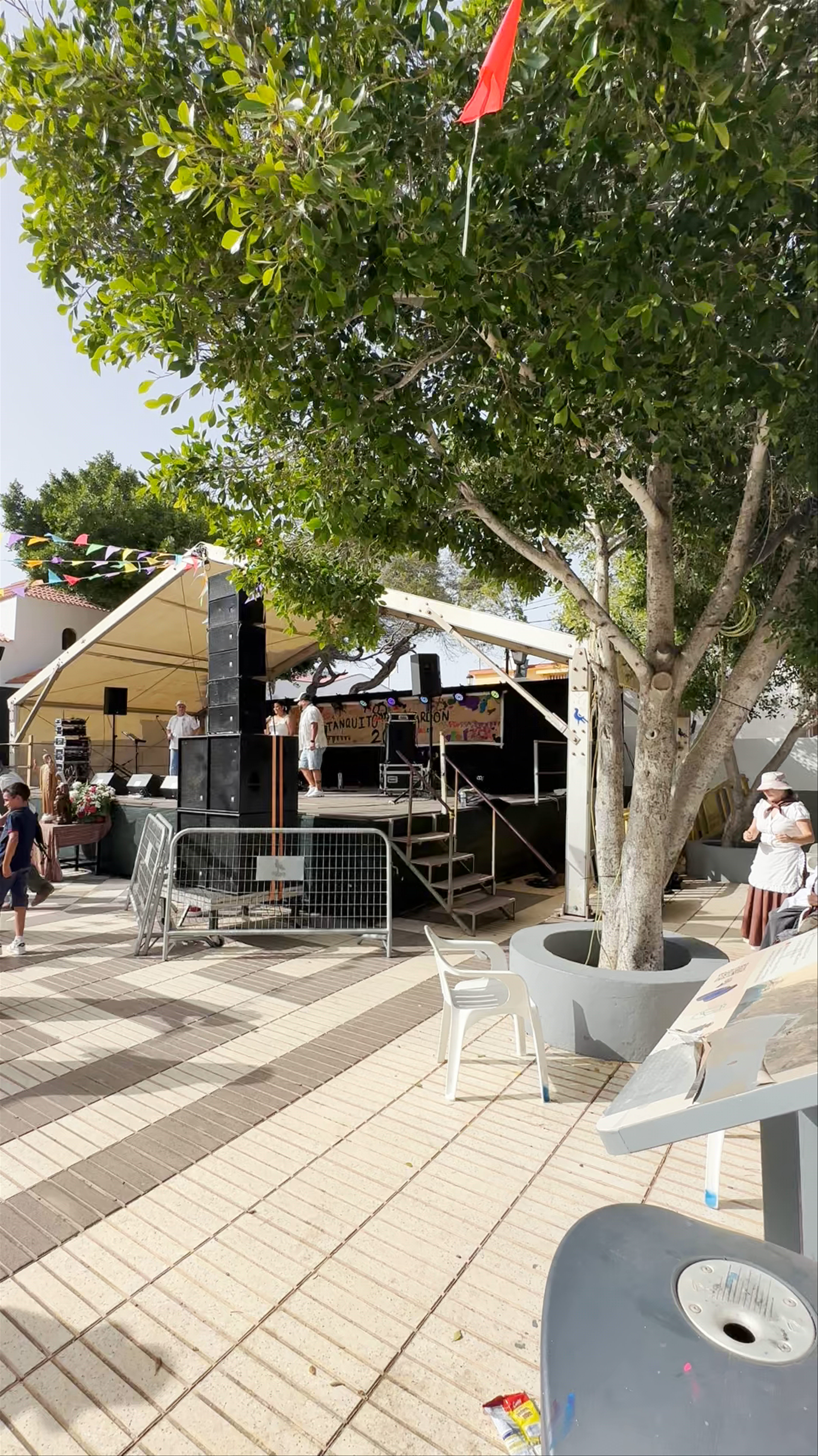 Festive Local Gathering at Bar Cardón, Canary Islands