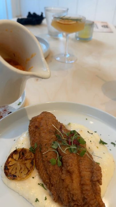 Nafsi - Fried Catfish & Grits - New American Near Me - Chicago, Illinois