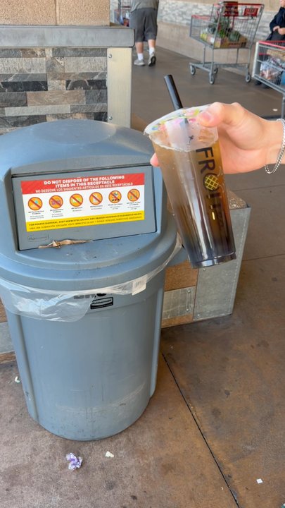 Fruitea Boba - threw my drink away... what a waste of money - Caterers Near Me - Orange, California