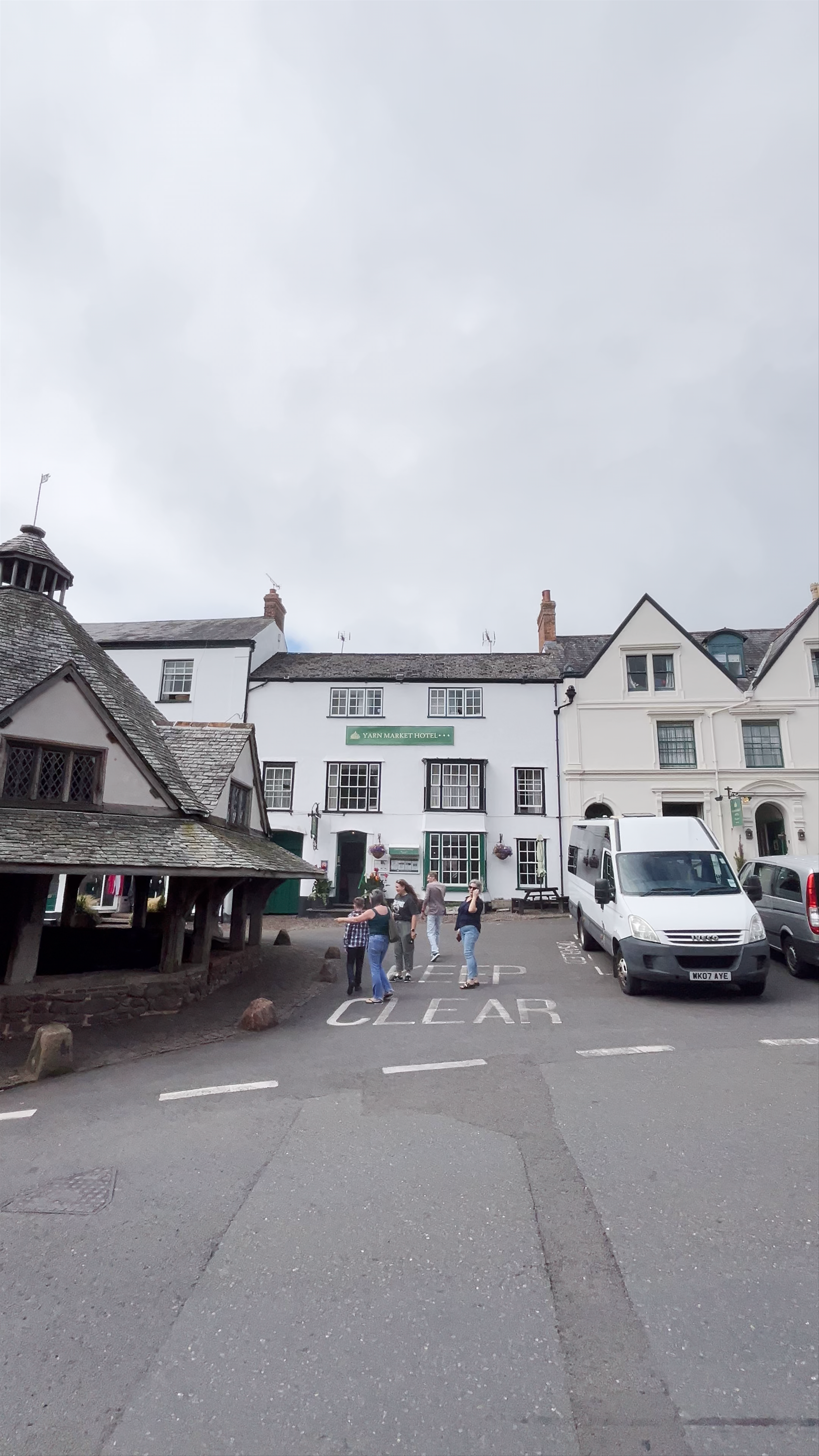 English Heritage - Historic Charm of the Yarn Market, Dunster