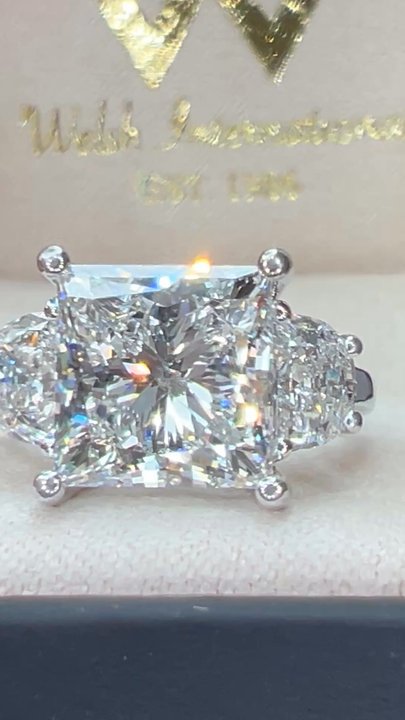 Welsh International - The Princess & the Moon: A Fairytale in 14K White Gold! Handmade by Welsh International! - Jewelry Near Me - Catonsville, Maryland