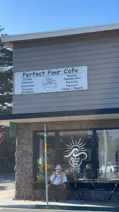 Perfect Pour Cafe - Exterior - Cafes Near Me - Pacifica, California