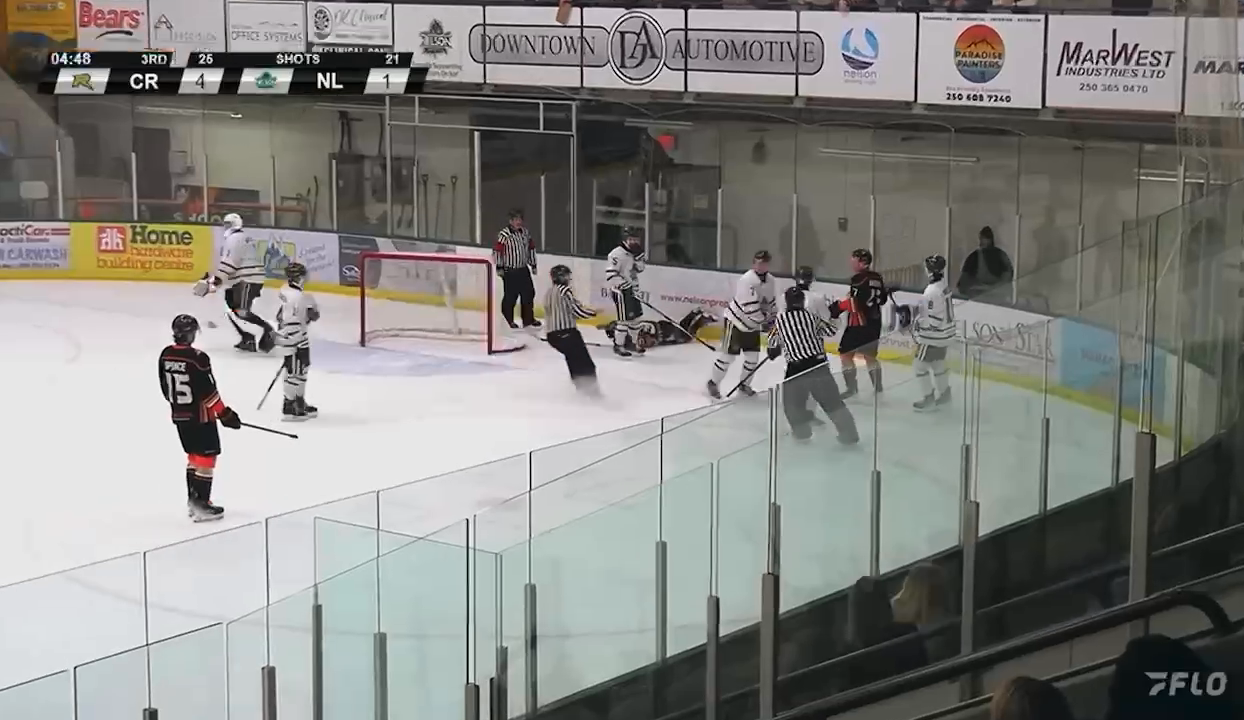 Joshua Gamble's Net Drive leads to drawing a man advantage