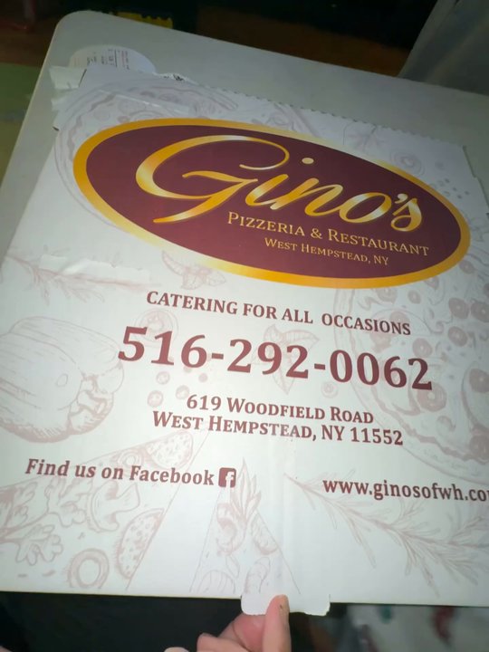 Gino's Pizza - Pepperoni Pie - Pizza Near Me - West Hempstead, New York