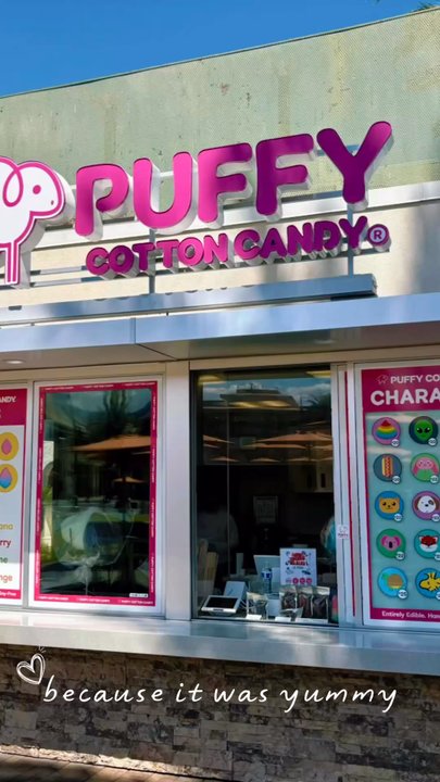Puffy Cotton Candy - So cute I made a lil video LOL! I will definitely be returning to enjoy a girlier option - Candy Stores Near Me - Las Vegas, Nevada