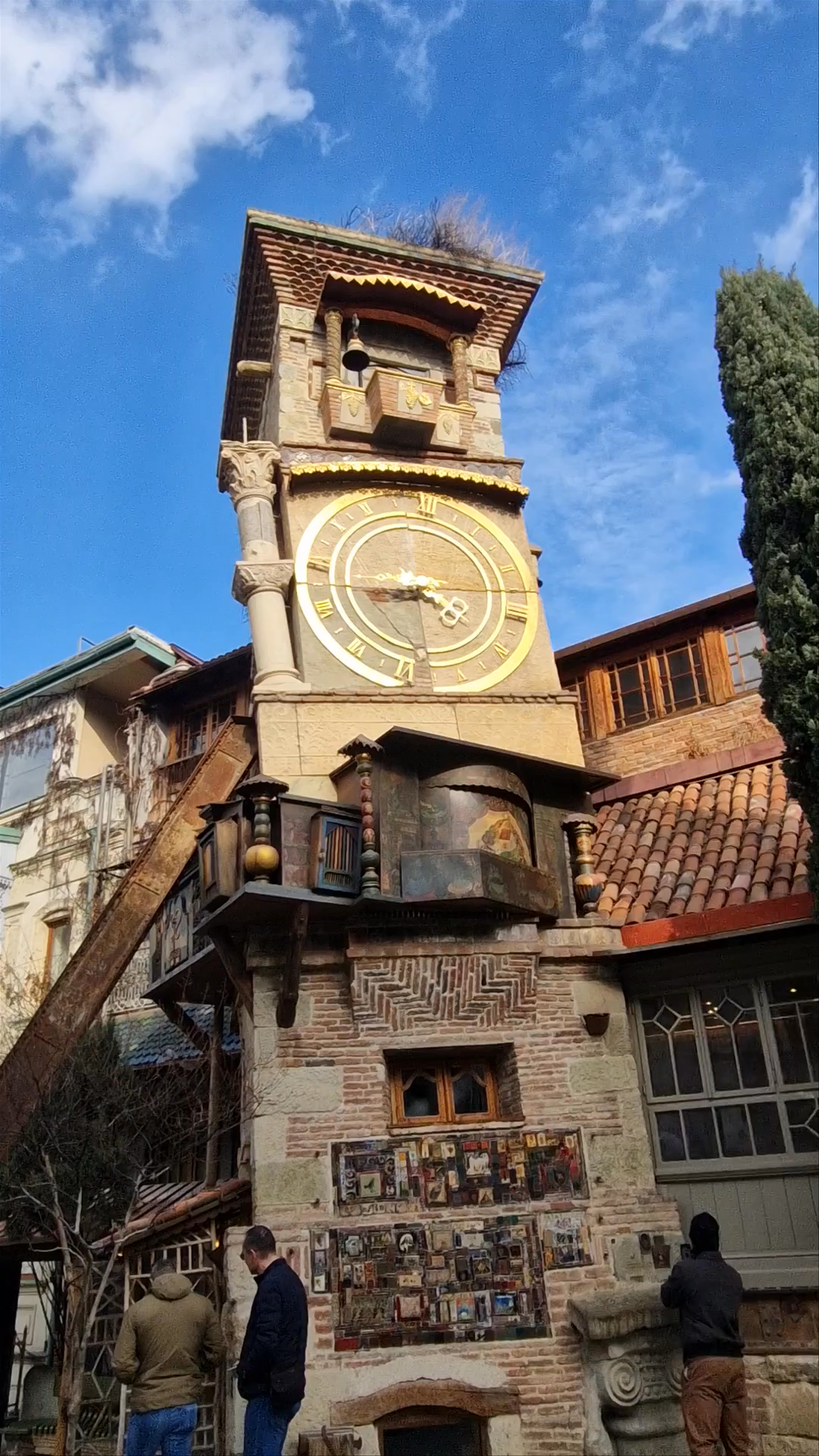 The Enchanting Clock Tower on Ioane Shavteli Street, Tbilisi
