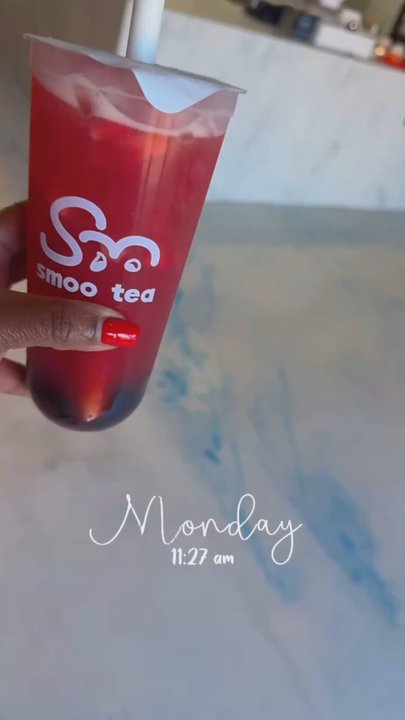 Smoove Tea - Strawberry  tea so good - Bubble Tea Near Me - Chula Vista, California