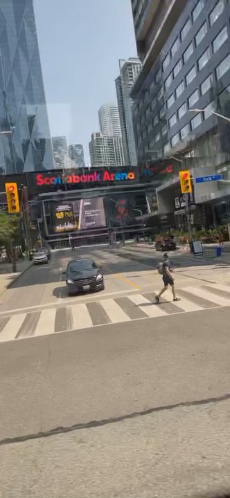 Zoom Tours - Passed by the Toronto Raptors arena while on the Zoom Tour bus | IG: @nomwithelaine - Historical Tours Near Me - Toronto, Ontario
