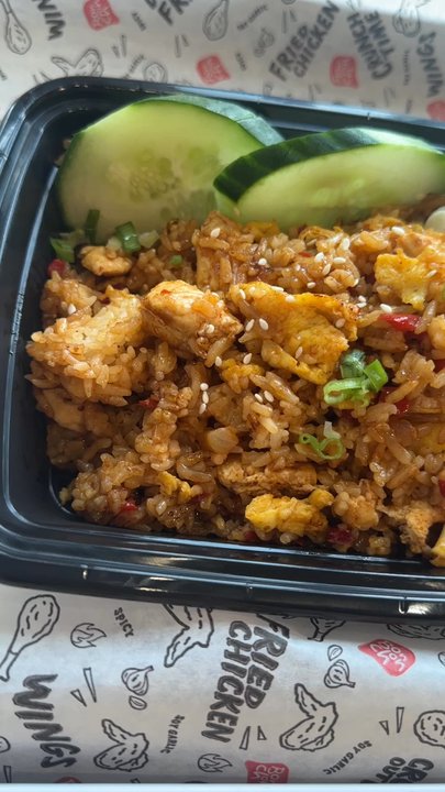 Bonchon Mason - House Fried Rice with spicy chicken - Asian Fusion Near Me - Mason, Ohio